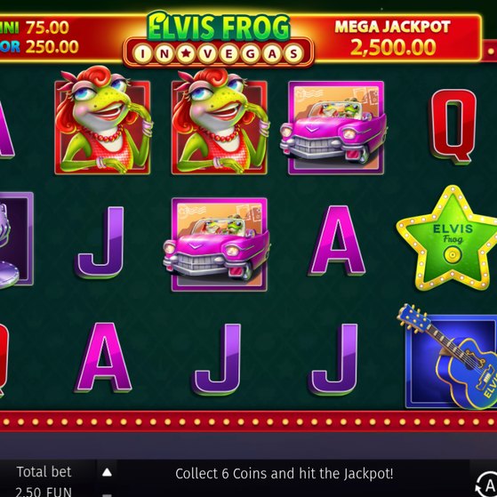 Elvis Frog in Vegas